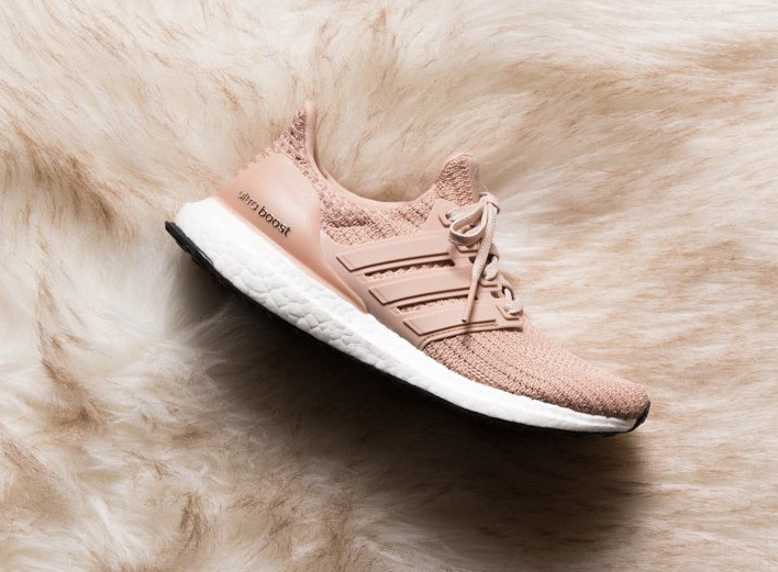 Adidas ultra boost store 4.0 strisce rosa chiaro