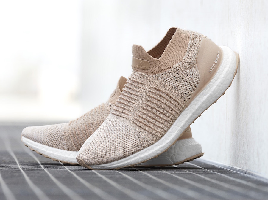 adidas Ultra Boost Laceless Legend Ink Nude