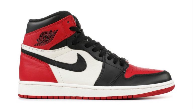 Air Jordan 1 Bred Toe 555088-610 Release Date - Sneaker Bar Detroit