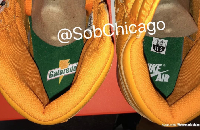 j1 gatorade orange