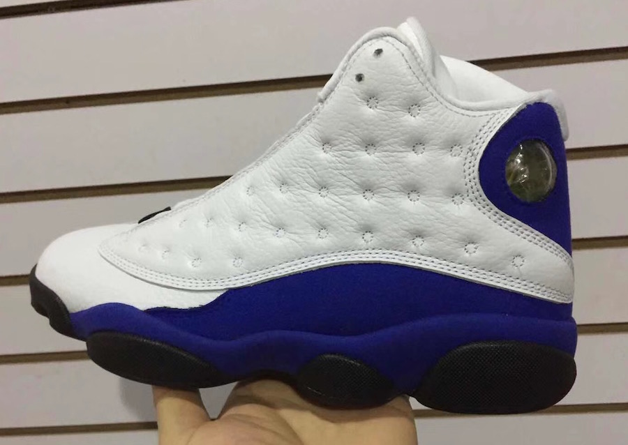 royal blue and white 13s
