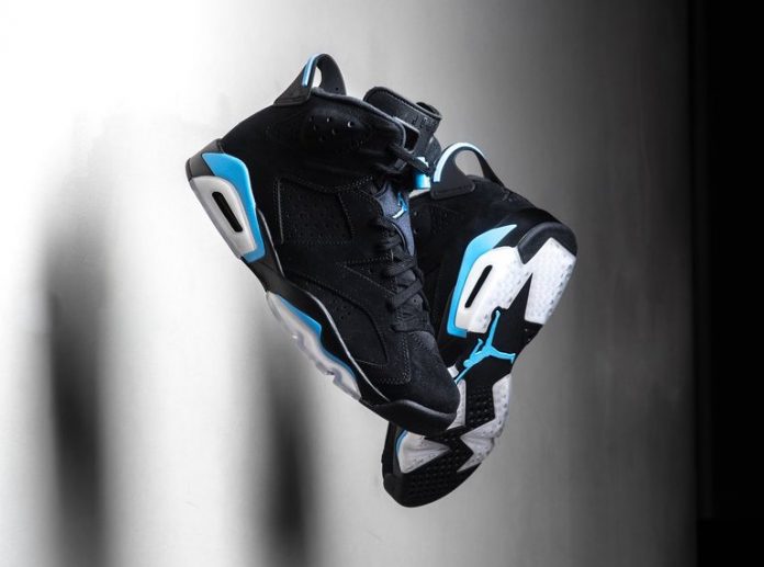 black and blue 6's