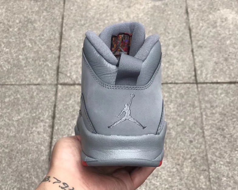 Cool Grey Air Jordan 10 2018 Retro