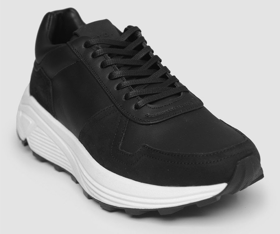 ETQ Delta Black Sneakers Black White