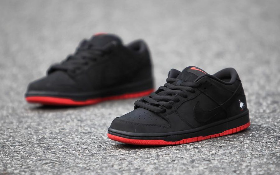 nike sb dunk low black pigeon