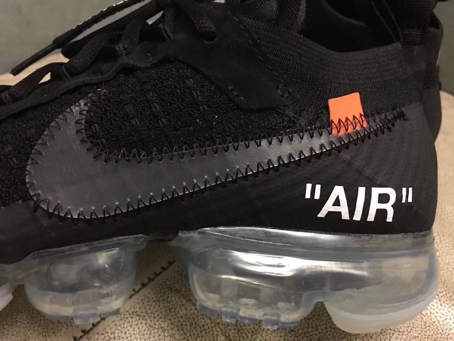 Off-White Nike Air VaporMax Black 2018 Release