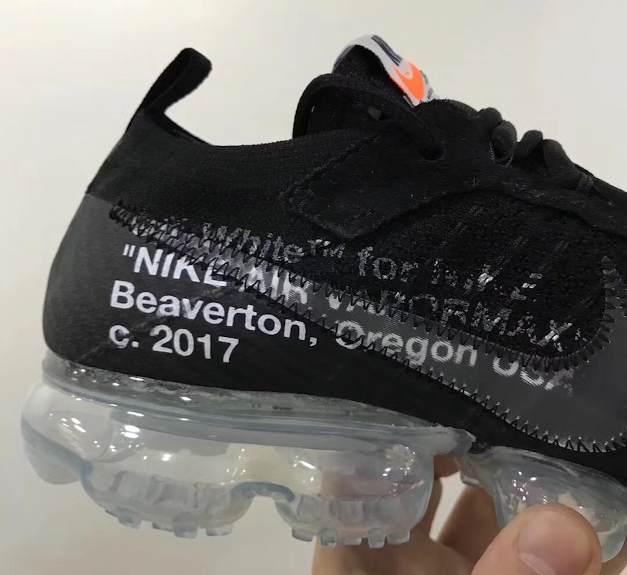 nike vapormax black with clear bottom