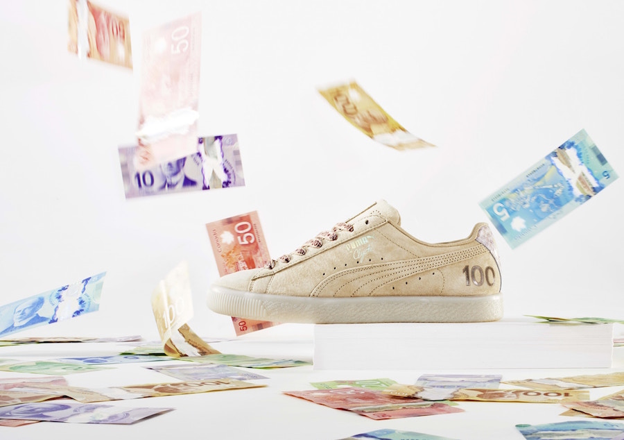 PUMA Clyde Canadian Currency Pack