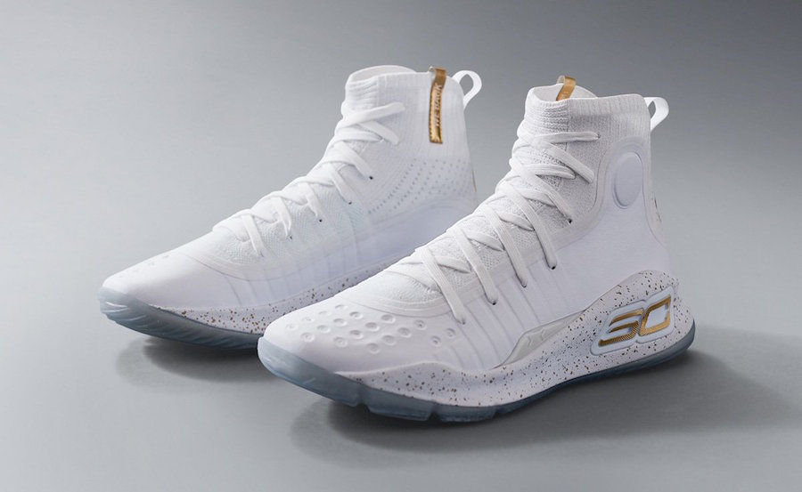 Under Armour Curry 4 White Gold Release 