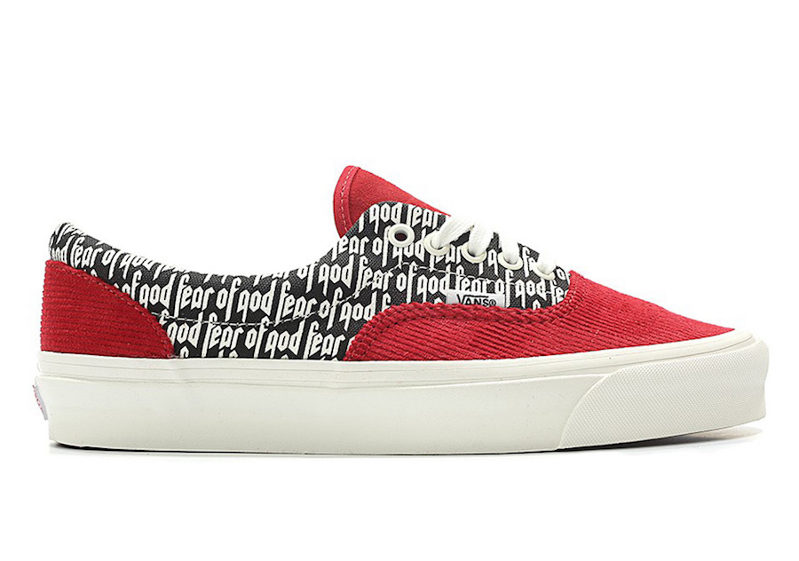 vans slip on x fear of god