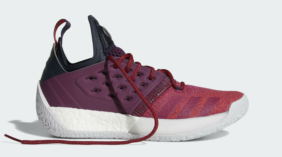 adidas Harden Vol. 2 Maroon AH2124 Release Date