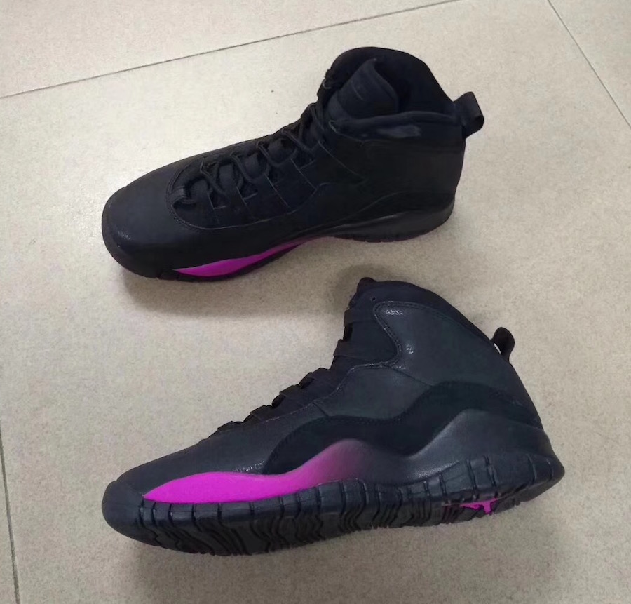 Air Jordan 10 GS 2018 Black Pink Release Date
