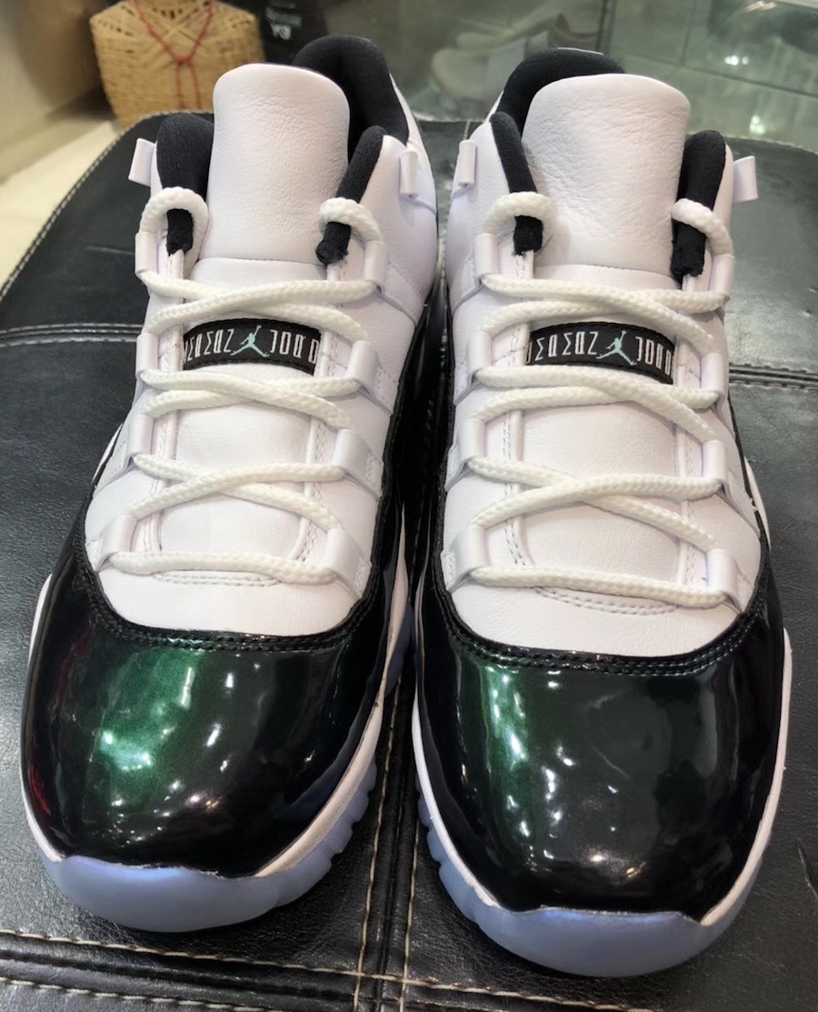 Air Jordan 11 Low Easter Emerald 2018 Release
