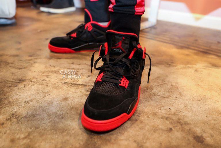 Chris Paul Air Jordan 4 Bred Unreleased PE - Sneaker Bar Detroit