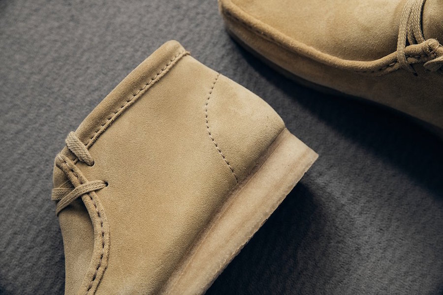 Clarks Wallabee Boot Tan Suede