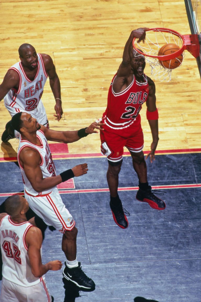 1997 jordan 12 flu game