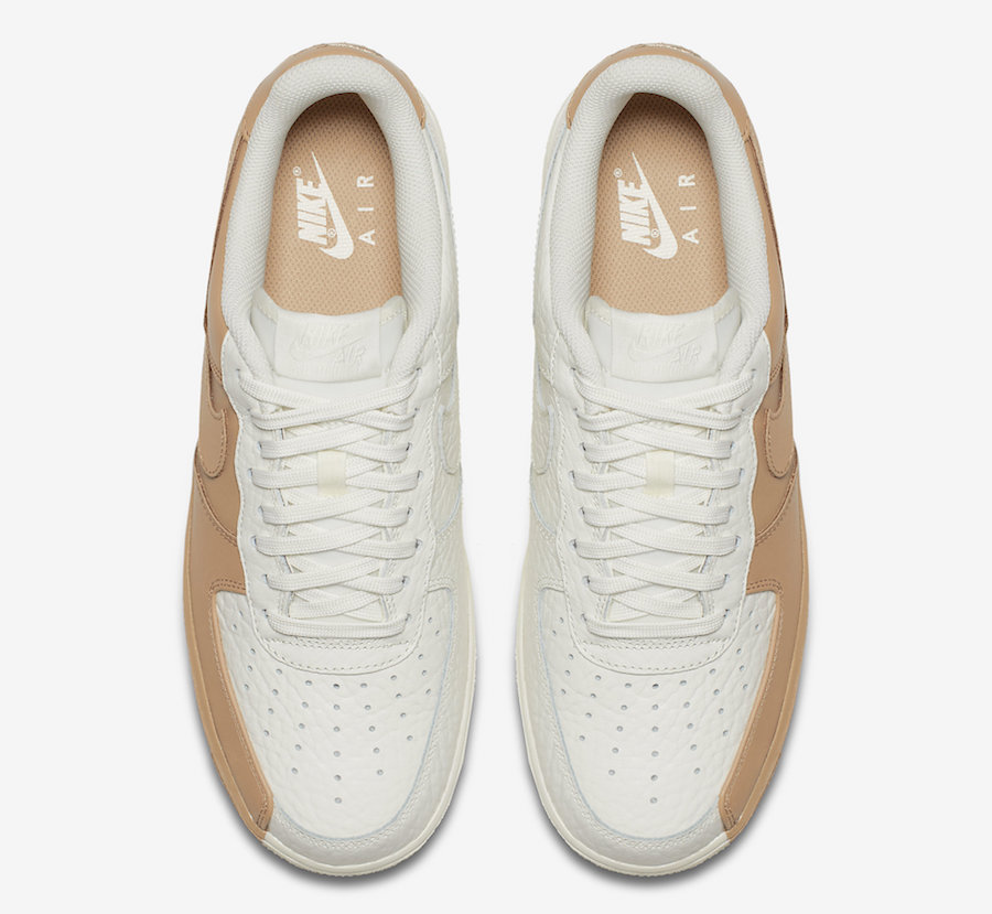 Nike Air Force 1 Low Split White Tan 
