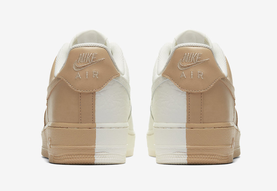 Nike Air Force 1 Low Split White Tan 905345-105 - Sneaker Bar Detroit