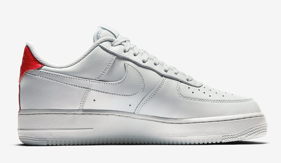 Nike Air Force 1 Low Split White Red 905345-005