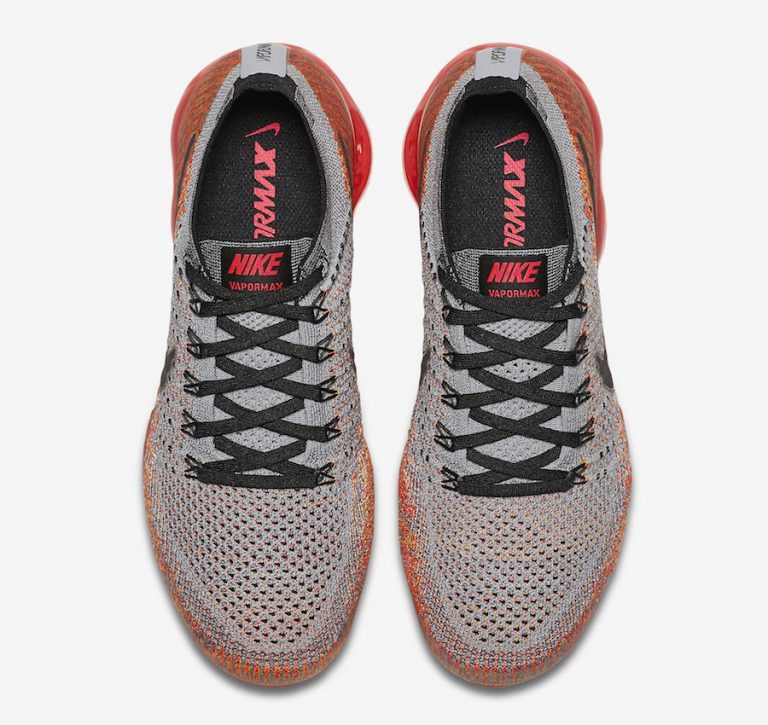 Nike Air VaporMax Wolf Grey Bright Crimson - Sneaker Bar Detroit