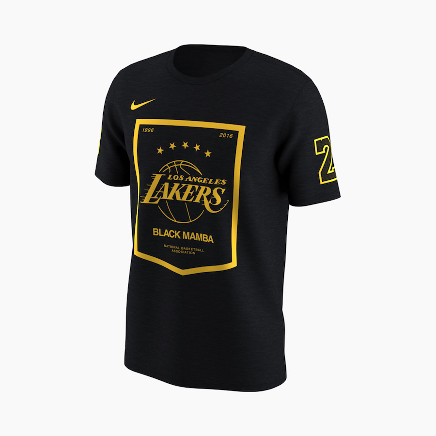 Nike Kobe T-Shirts Mamba Jersey Retirement