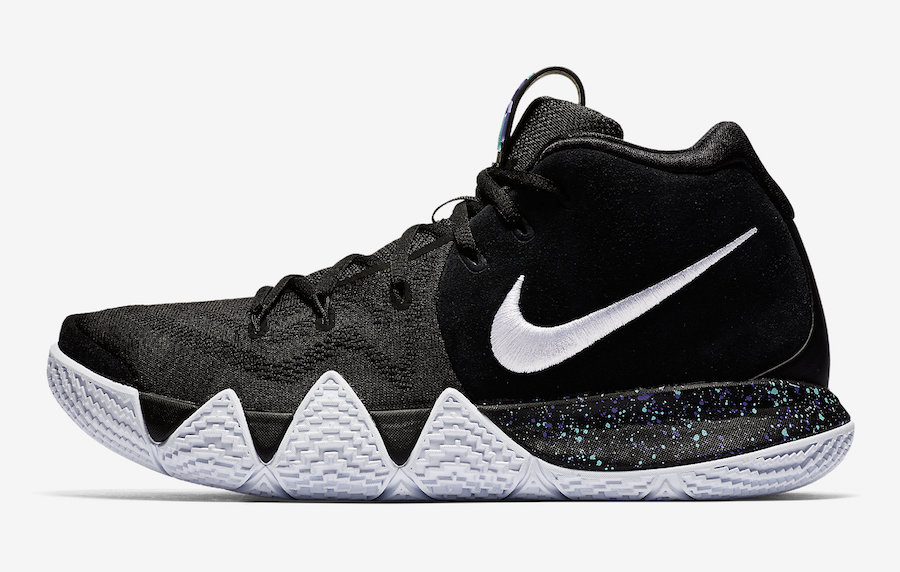 Nike Kyrie 4 Black White 943806-002 Release Date