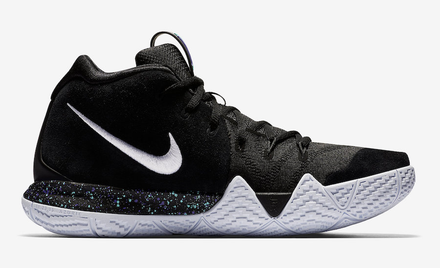 Nike Kyrie 4 Black White 943806-002 Release Date