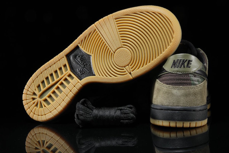 Nike SB Dunk Low Camo 854866-209