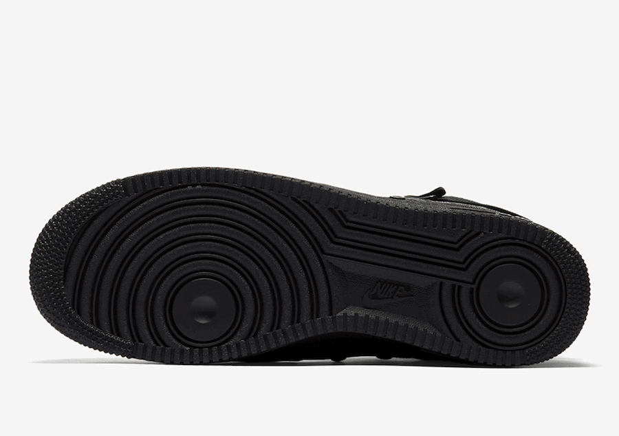 Nike SF-AF1 Mid Triple Black 917753-005 - Sneaker Bar Detroit