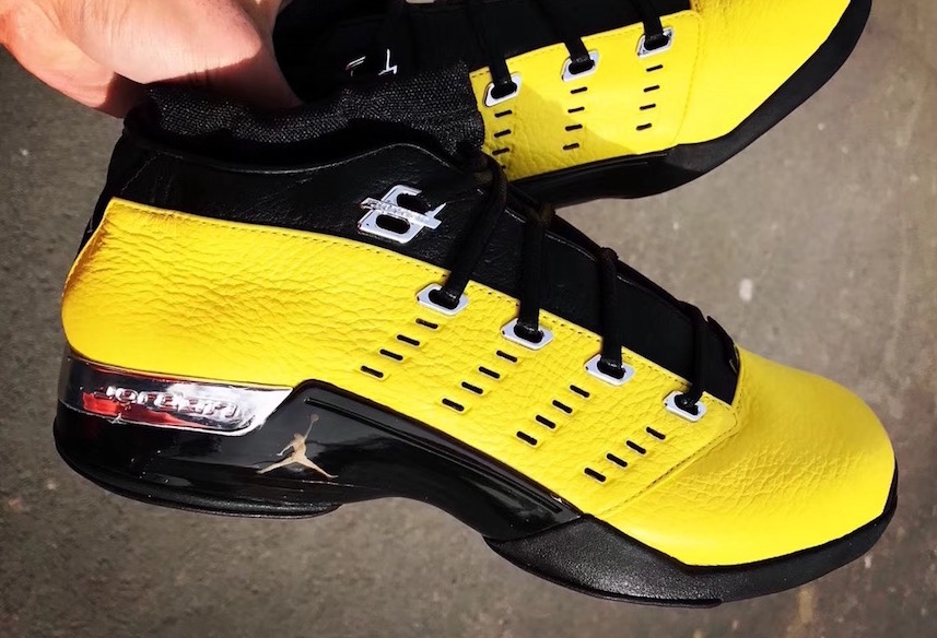 2018 Air Jordan 17 Retro Low SoleFly Alternate Lightning AJ7321-003