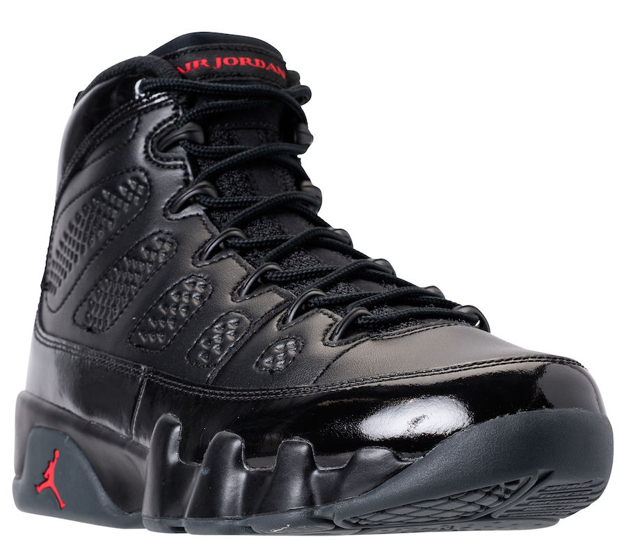 air jordan 9 black red