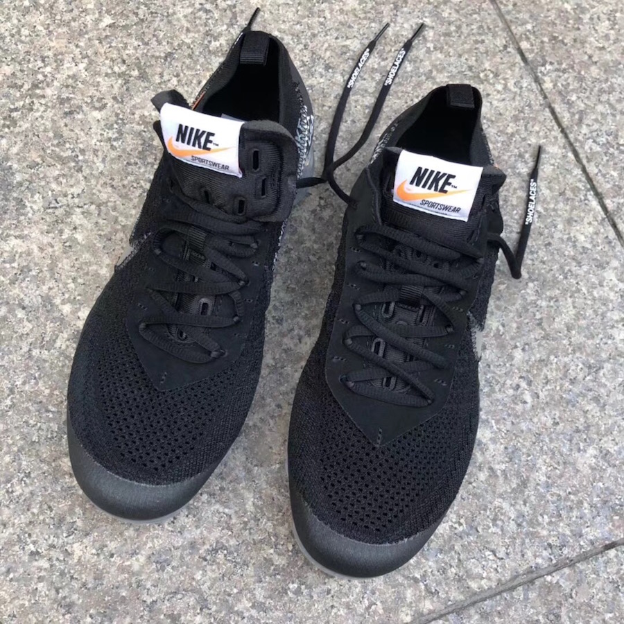 Off-White Nike VaporMax Black White 2018 Release Date