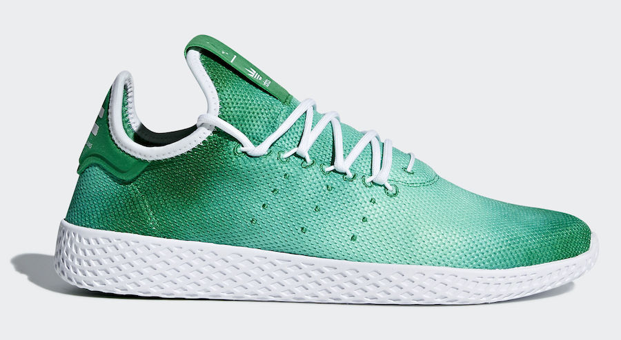 Pharrell adidas Tennis Hu Bright Green DA9619