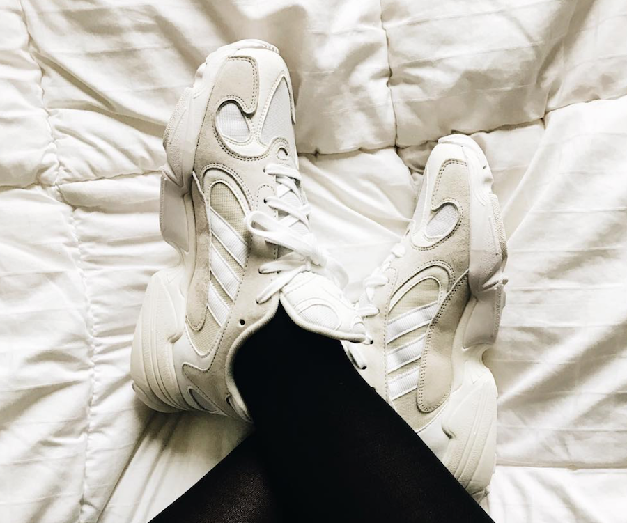 adidas Yung-1 White Grey On-Feet