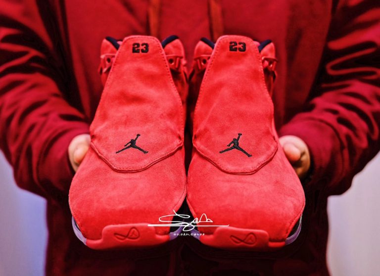 jordan 18 toro on feet