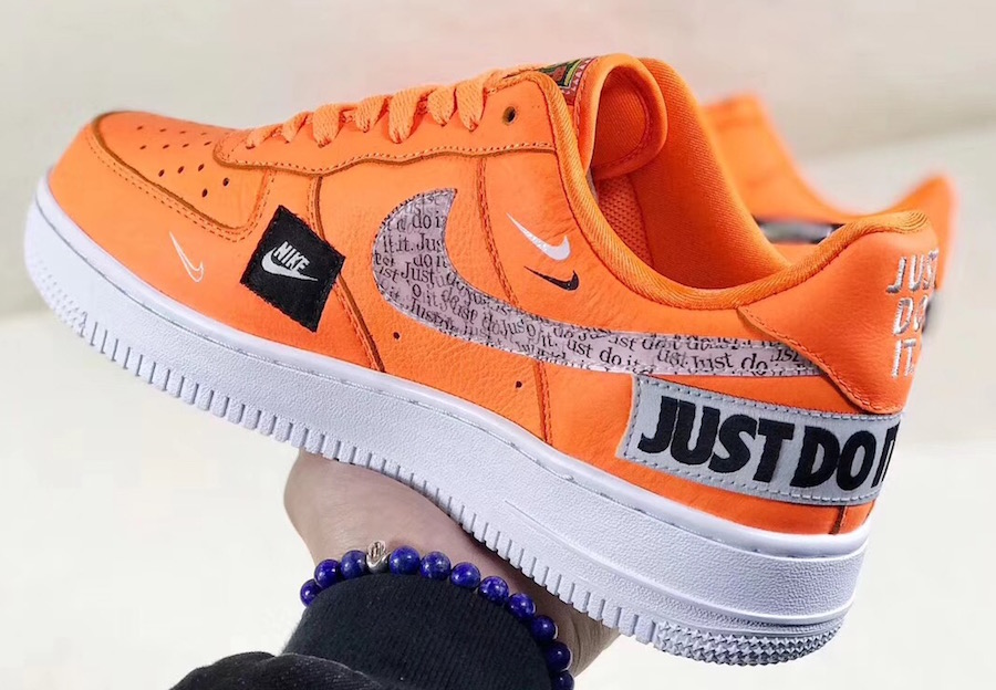 Nike Air Force 1 Low Just Do It 905345-800 Orange