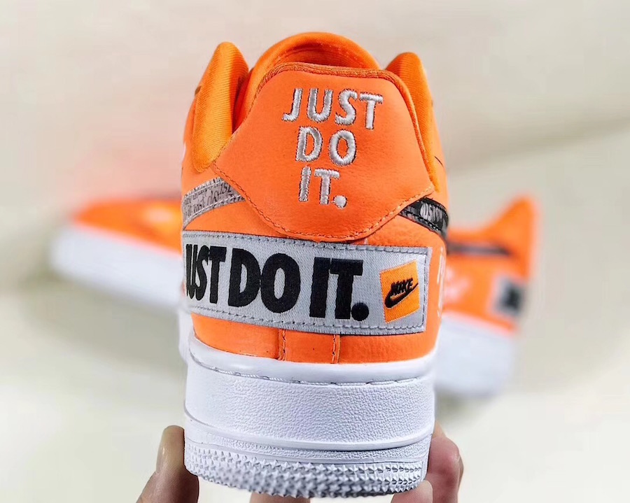 Nike Air Force 1 Low Just Do It 905345-800 Orange