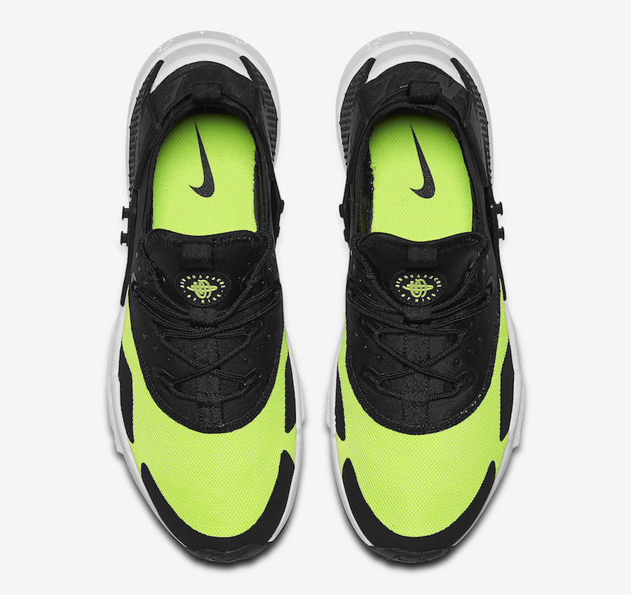 Nike Air Huarache Drift Black Volt 