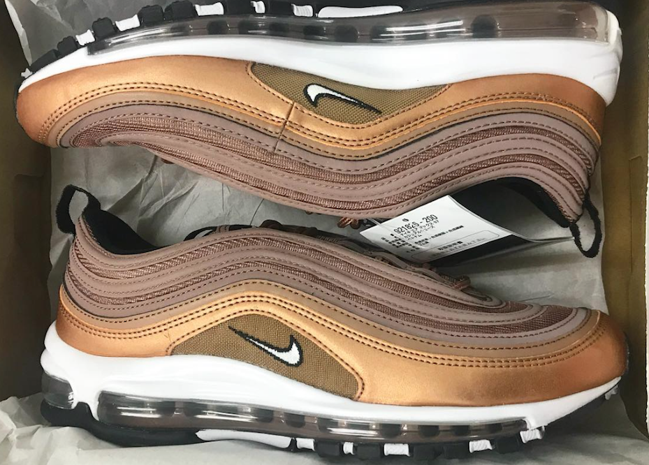 metallic red bronze nike air max 97