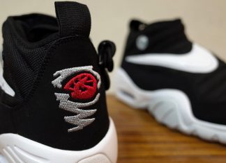 Nike Air Shake NDestrukt Black White Patent Leather