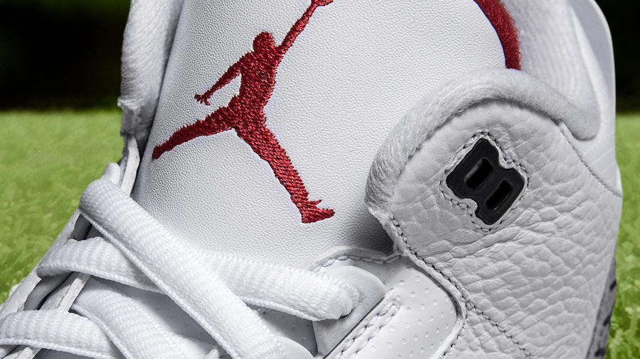 Air Jordan 3 Golf Shoes White Cement