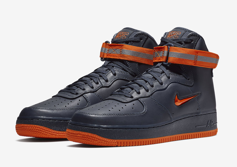 Nike Air Force 1 High NYC Finest AO1636-400 Release Date