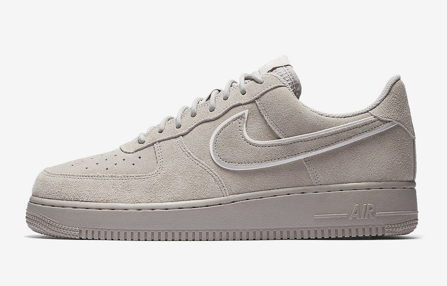 light grey suede air force 1
