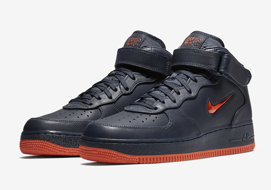 Nike Air Force 1 Mid NYC Finest AO1639-400 Release Date
