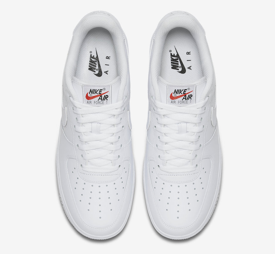 Nike Air Force 1 Swoosh Pack White AH8462-102 Release Date