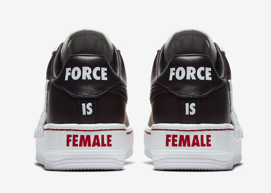 Nike Air Force 1 Upstep LX Port Wine Bright Cactus-898421-602 Force is Female Release Date