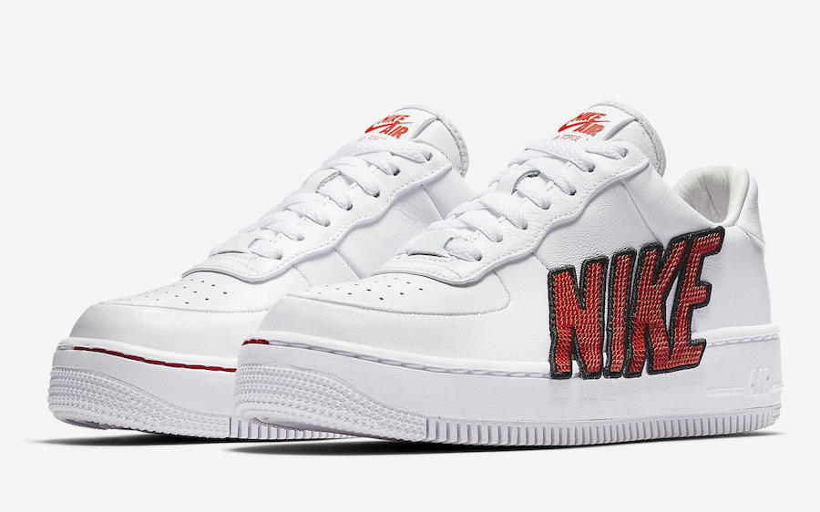 Nike Air Force 1 Upstep LX White Habanero Red 898421-101 Force is Female Release Date