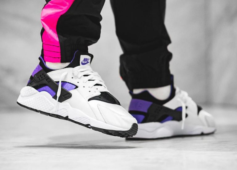 nike air huarache purple punch