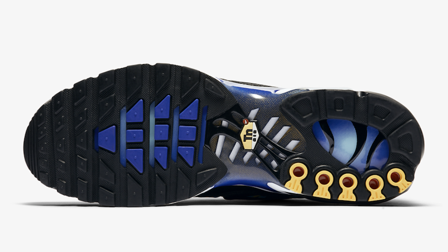 Nike Air Max Plus TN Hyper Blue Tiger Release Date Outsole