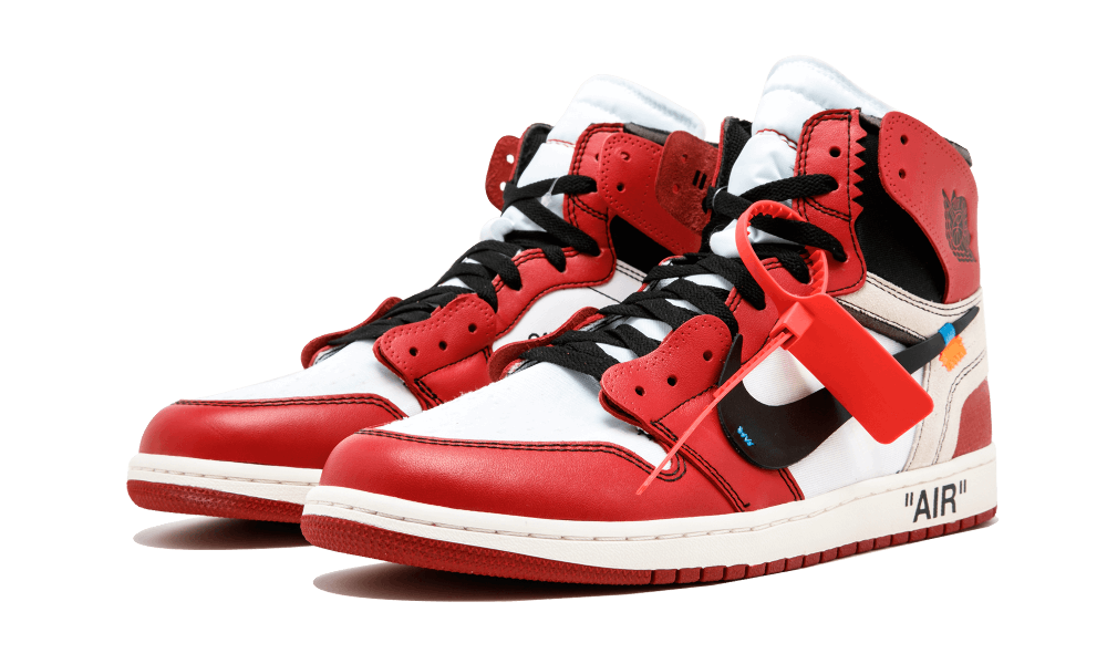 Off white hot sale red jordan